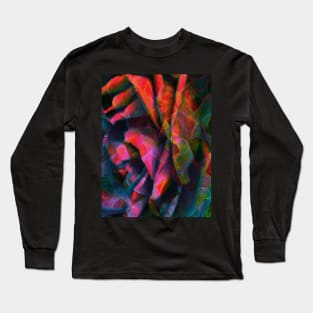 Fractal Rose Long Sleeve T-Shirt